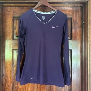 Nike Women's Deep Purple Long Sleeve Jersey